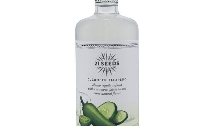 Cucumber tequila seeds infused 750ml jalapeno jalapeño release